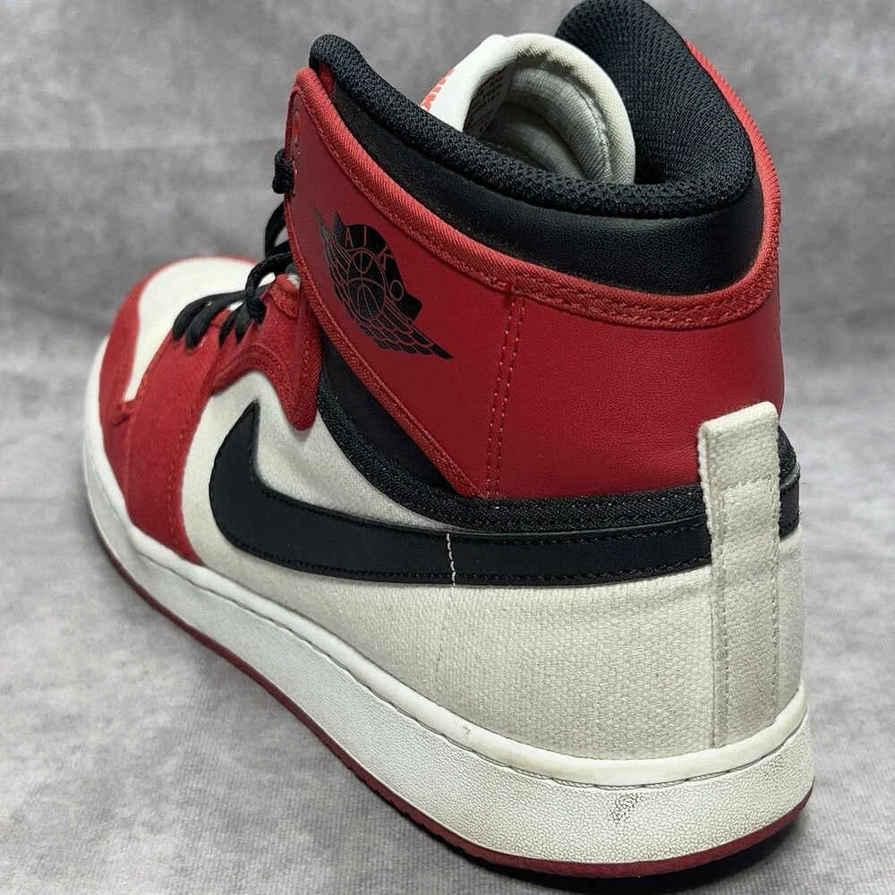 Air Jordan 1 Retro High OG AJKO 2013 Mens 11.5 White Black Gym Red 638471-101